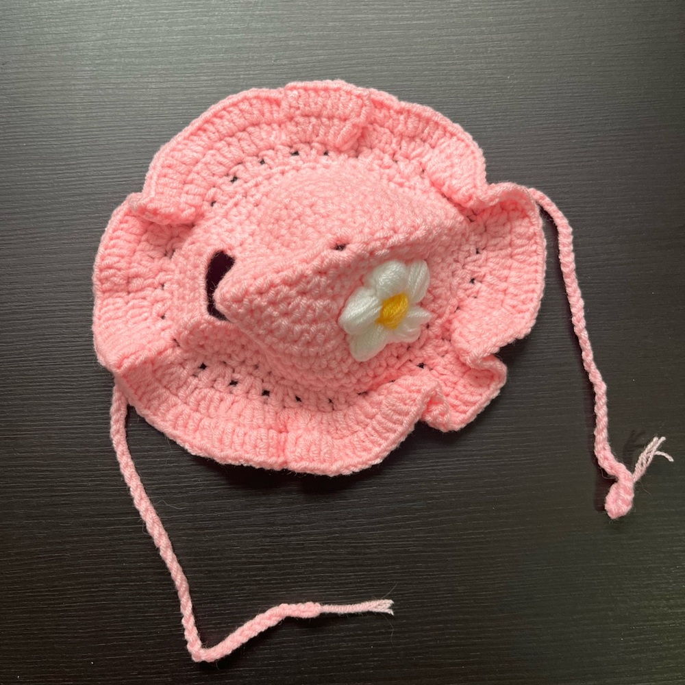 Pink Cat Sweater + hat - Picture 6 of 8